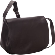 Load image into Gallery viewer, Ledonne Leather Classic Full Flap Should Bag - Frontside Cafe
