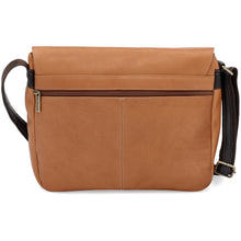 Load image into Gallery viewer, Ledonne Leather Serenity Crossbody Bag - Rearview

