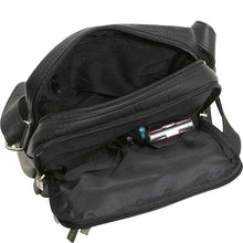 Load image into Gallery viewer, LeDonne Leather Multi Pocket Mens Bag - Interior
