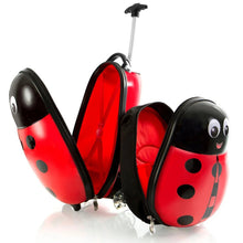 Load image into Gallery viewer, Heys Travel Tots Lady Bug Luggage &amp; Backpack Set - Interior
