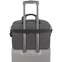 Load image into Gallery viewer, Solo New York Voyage TSA Briefcase - Rearview Trolley Strap
