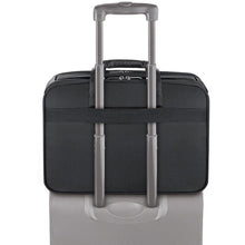 Load image into Gallery viewer, Solo New York Paramount Retractable Strap Briefcase - Rearview Trolley Handle Strap
