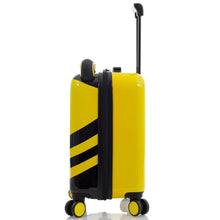Load image into Gallery viewer, Heys Super Tots Bumble Bee Luggage &amp; Backpack Set - Profile
