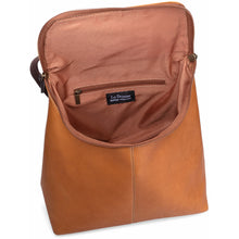 Load image into Gallery viewer, LeDonne Leather Accent Women&#39;s Backpack - Interior
