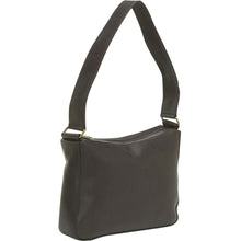 Load image into Gallery viewer, LeDonne Leather Top Zip Hobo

