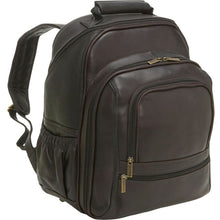 Load image into Gallery viewer, LeDonne Leather Vaquetta Large Laptop Backpack - Frontside Cafe

