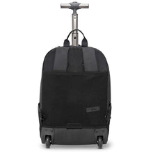 Load image into Gallery viewer, Solo New York Bleecker Recycled Rolling Backpack- Rearview Trolley Handle Extended

