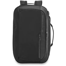 Load image into Gallery viewer, Briggs &amp; Riley ZDX Convertible Backpack Duffel - black
