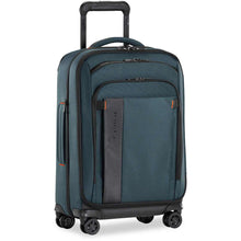 Load image into Gallery viewer, Briggs &amp; Riley ZDX Domestic Carry On Expandable Spinner - ocean blue
