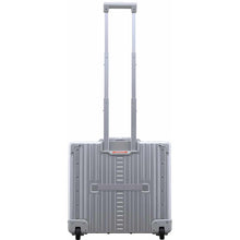 Load image into Gallery viewer, Aleon 17&quot; Aluminum Pilot Case - Rearview Trolley Handle Extended
