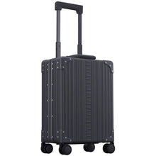 Load image into Gallery viewer, Aleon 20&quot; Aluminum Vertical Business Carry On - Front Left Quarter Onyx

