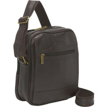 Load image into Gallery viewer, LeDonne Leather Mens Day Bag - Frontside  Cafe 
