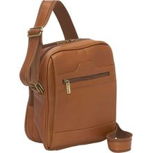 Load image into Gallery viewer, LeDonne Leather Mens Day Bag - Frontside Tan
