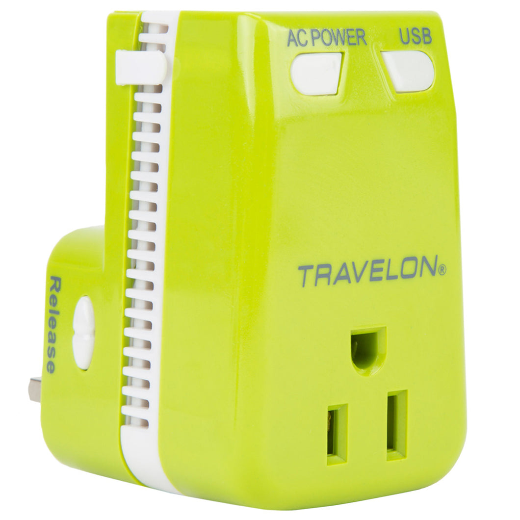Travelon Travel Accessories Universal 3-in-1 Adapter, Converter, and USB Charger - Lexington Luggage