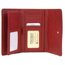 Load image into Gallery viewer, Osgoode Marley RFID Checkbook Wallet - Insdie pocket slots
