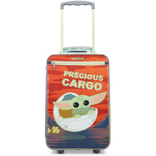 Load image into Gallery viewer, American Tourister Star Wars Kids 18&quot; Carry On Upright - Frontview Baby Yoda
