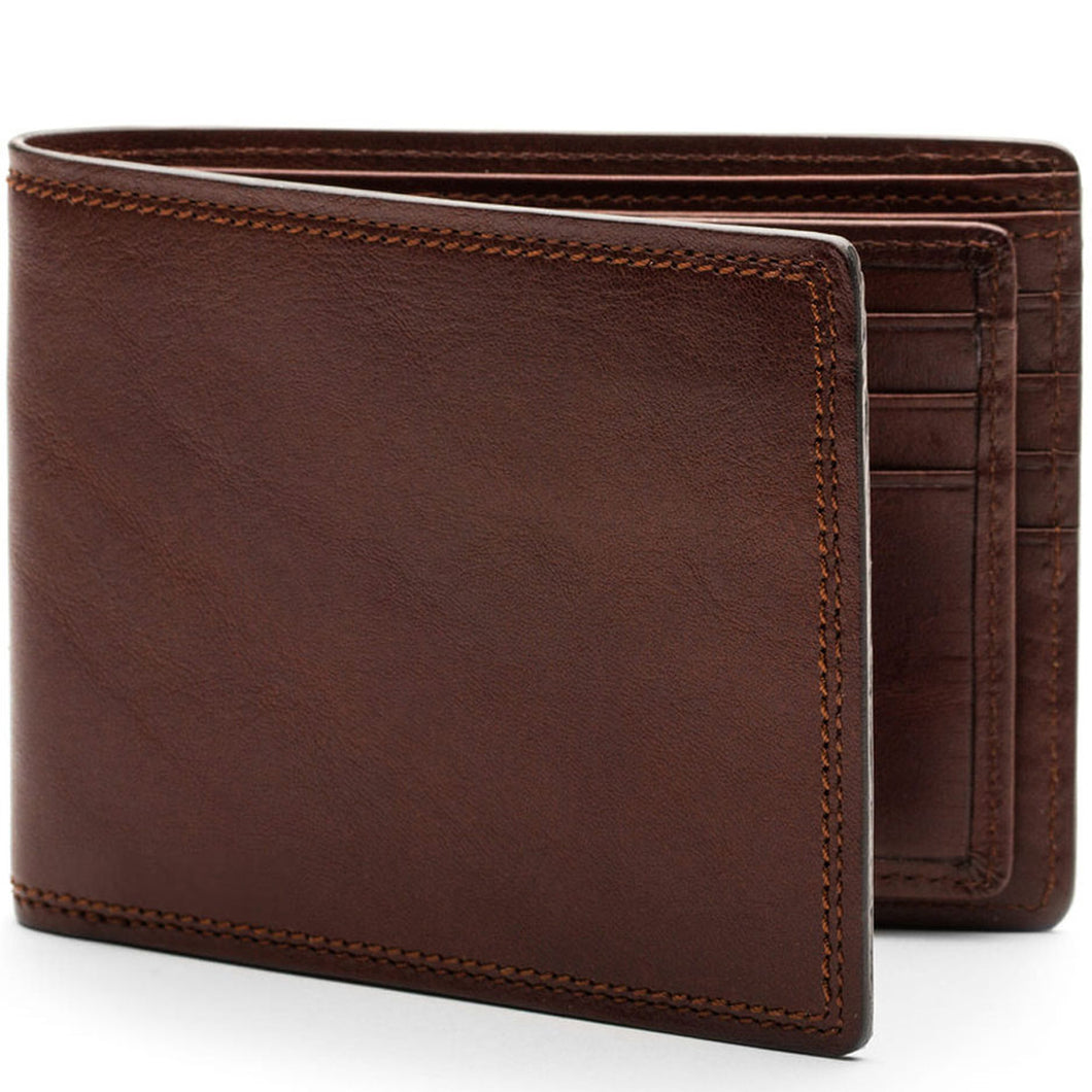 Bosca Dolce Euro 8 Pocket Deluxe Executive Wallet w/Passcase - Lexington Luggage
