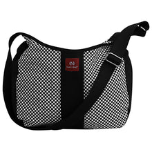 Load image into Gallery viewer, Bark N Bag Checkerbarc Hand Loomed Cotton Canvas Sling - Lexington Luggage
