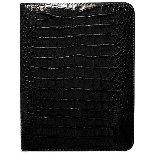 Jack Georges Croco Letter-Size Writing Pad Cover - Lexington Luggage