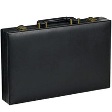 Load image into Gallery viewer, CHH Games 15&quot; Black Leatherette Backgammon Set - Lexington Luggage
