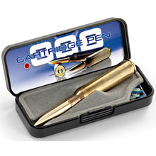 Load image into Gallery viewer, Fisher Space Pen 338 Caliber LAPUA Mag Brass Casing Space Pen - Lexington Luggage
