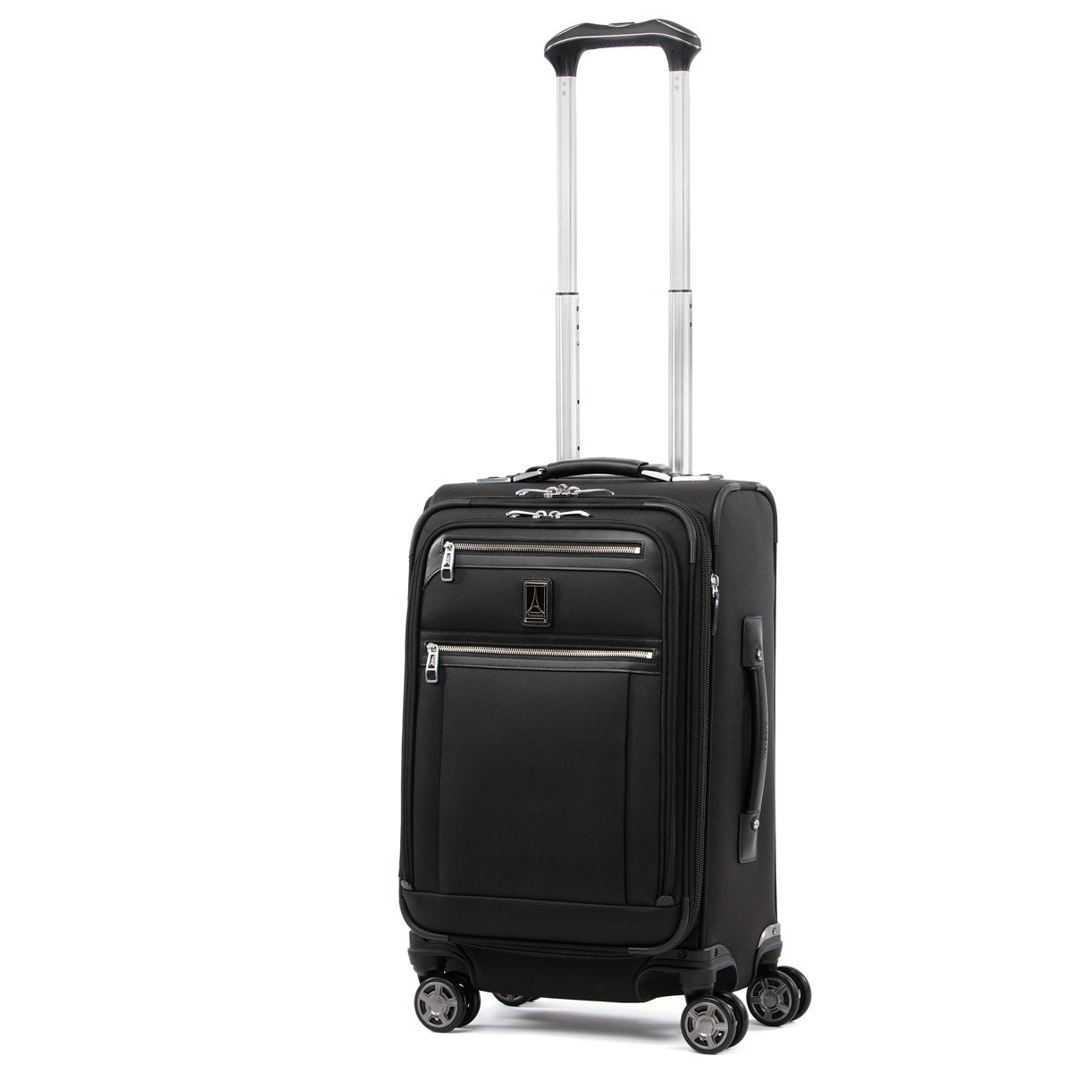 Elite Dori Expandable Carry On Spinner Luggage - 21 - Black