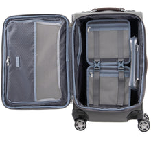 Load image into Gallery viewer, Travelpro Platinum Elite 2pc Spinner Set - carry on inside
