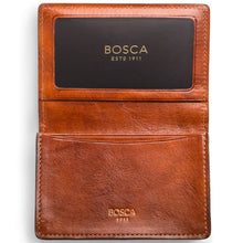 Load image into Gallery viewer, Bosca Dolce Gusset 2 Pocket Card Case w/ID - RFID - Lexington Luggage

