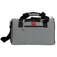 Load image into Gallery viewer, Bark N Bag Checkerbarc Hand Loomed Cotton Pet Carrier Small - Lexington Luggage
