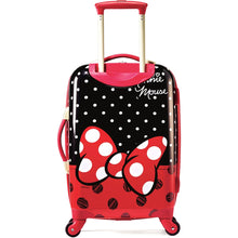 Load image into Gallery viewer, American Tourister Disney Minnie Mouse 21&quot; Hardside Spinner - Rearview Top Handle
