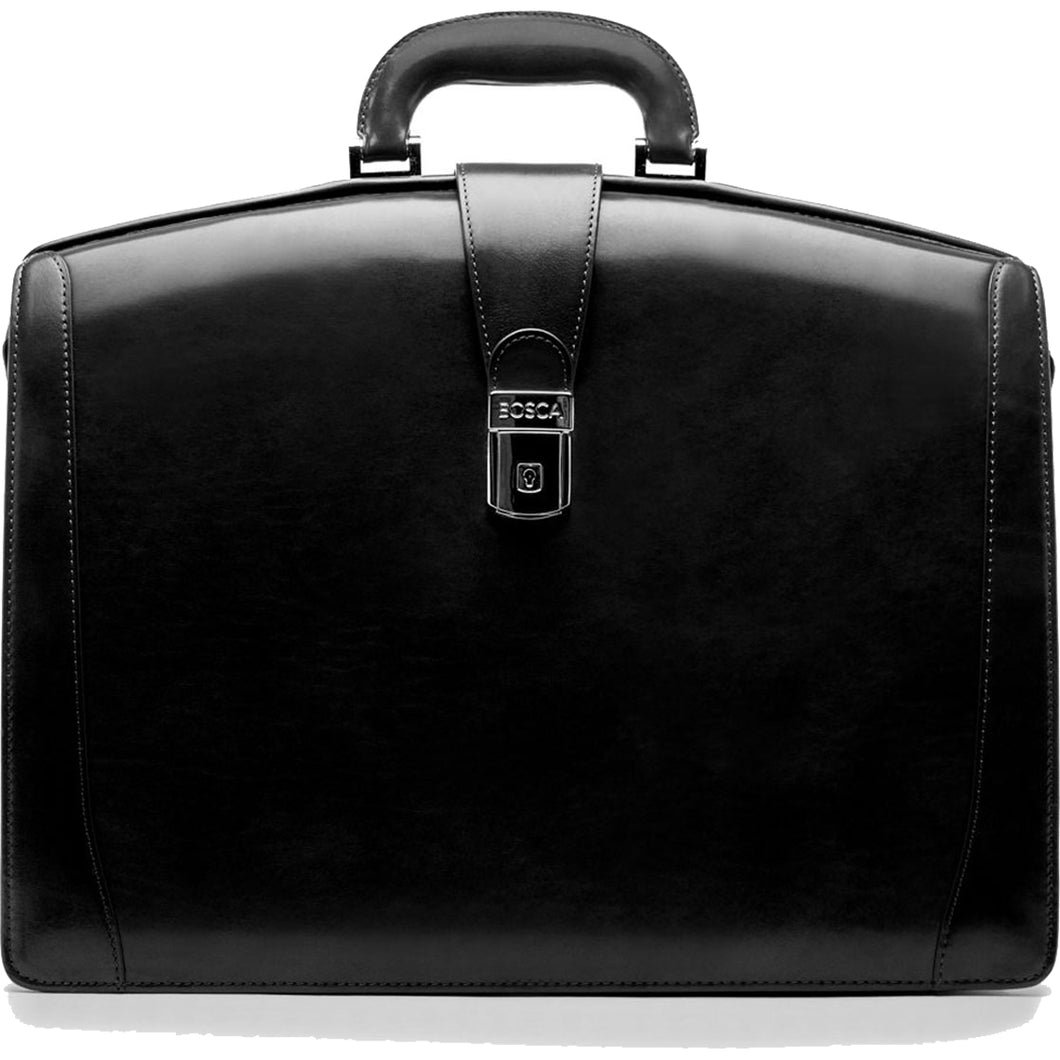 Bosca Old Leather Large Partners Brief - Lexington Luggage