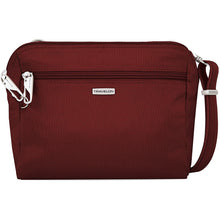 Load image into Gallery viewer, Travelon Anti-Theft Classic Convertible Crossbody and Waist Pack - wine
