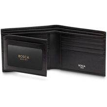 Load image into Gallery viewer, Bosca Nappa Vitello Bifold with Card/ID Flap - RFID - Lexington Luggage
