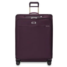 Load image into Gallery viewer, Briggs &amp; Riley Baseline Extra Large Expandable Spinner - Plum Limited Edition
