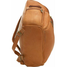 Load image into Gallery viewer, LeDonne Leather Laptop Backpack - bottom
