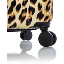 Load image into Gallery viewer, Heys Brown Leopard 26&quot; Fashion Spinner - Wheels
