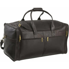 Load image into Gallery viewer, LeDonne Leather Classic Cabin Duffel Bag - cafe
