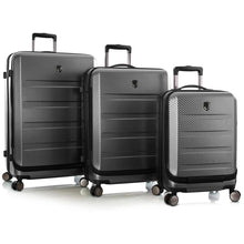Load image into Gallery viewer, Heys EZ ACCESS 2.0 3 Piece Expandable Spinner Set - Frontside Charcoal
