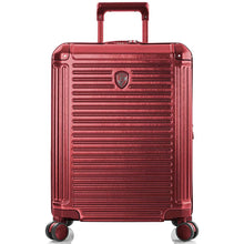 Load image into Gallery viewer, Heys EDGE 21&quot; Expandable Carry On Spinner - Frontside Burgundy
