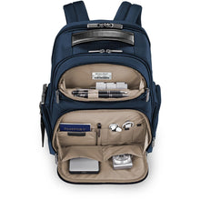 Load image into Gallery viewer, Briggs &amp; Riley @Work Medium Cargo Backpack - inside front

