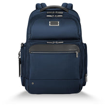Load image into Gallery viewer, Briggs &amp; Riley @Work Large Cargo Backpack - navy
