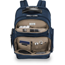 Load image into Gallery viewer, Briggs &amp; Riley @Work Large Cargo Backpack - inside front
