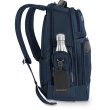 Load image into Gallery viewer, Briggs &amp; Riley @Work Large Cargo Backpack - water bottle pocket
