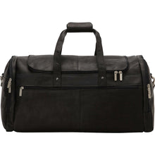 Load image into Gallery viewer, LeDonne Leather 22&quot; Voyager Duffel - black

