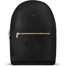 Load image into Gallery viewer, Packs travel Mason Backpack black with gold zipper
