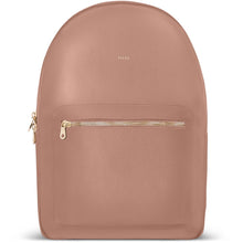 Load image into Gallery viewer, Packs travel Mason Backpack rose with gold zipper
