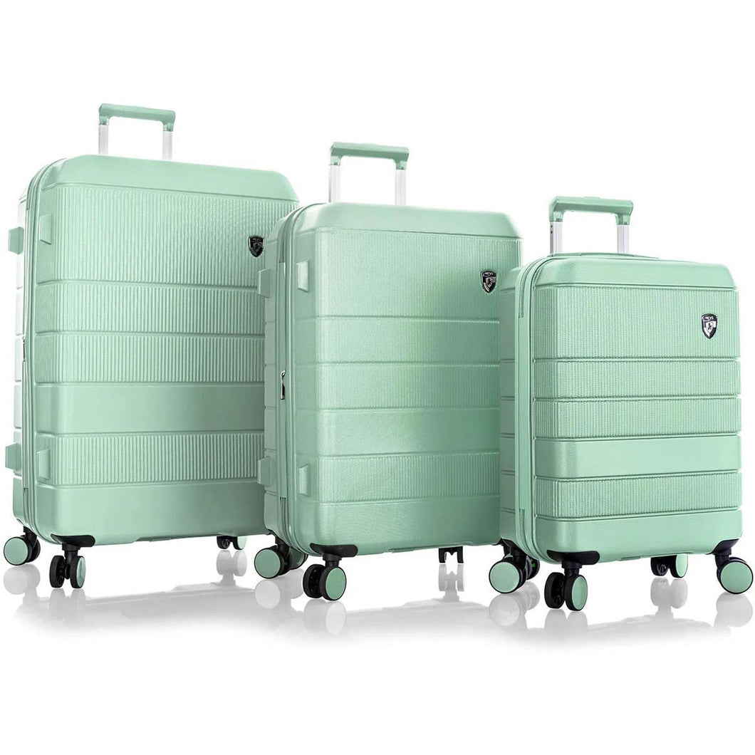 Heys NEO 3 Piece Expandable Spinner Set - Frontside 3 Piece Mint
