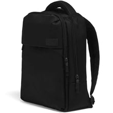 Load image into Gallery viewer, Lipault Plume Business Backpack - side profile view featuring 2 zipper compartment entries
