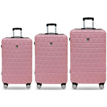 Load image into Gallery viewer, Tucci Tessere TO325 ABS 3pc Luggage Set - pink
