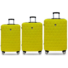 Load image into Gallery viewer, Tucci Tessere TO325 ABS 3pc Luggage Set - yellow
